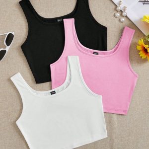 تاپ یقه گرد