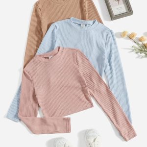 کراپ استین بلند